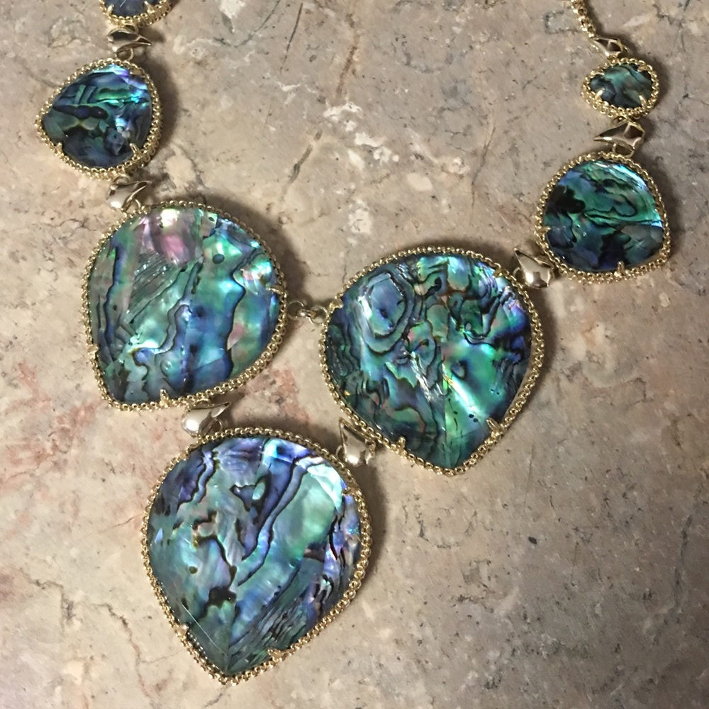 🚫SOLD🚫Kendra Scott abalone Rebecca in EUC