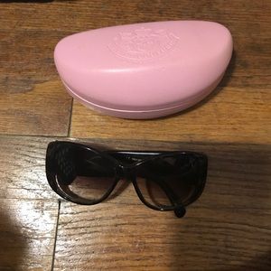 Juicy couture brown big sunglasses