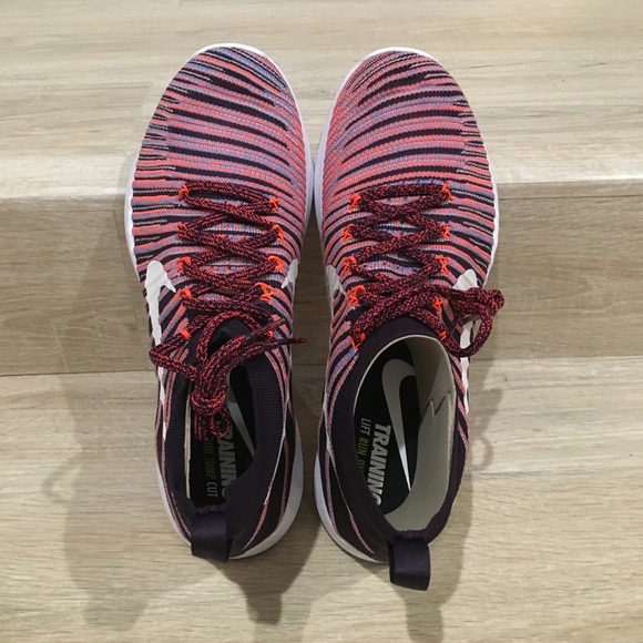 Pink & Orange Nike Free Train Force Flyknit - Picture 2 of 8