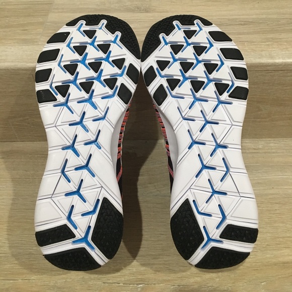 Pink & Orange Nike Free Train Force Flyknit - Picture 4 of 8