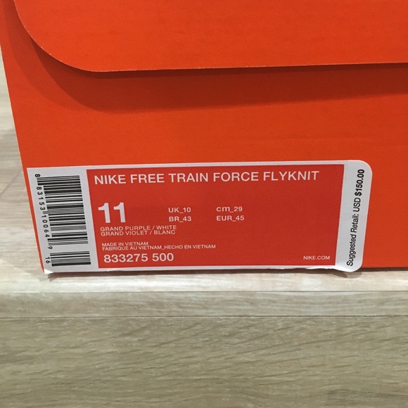 Pink & Orange Nike Free Train Force Flyknit - Picture 8 of 8