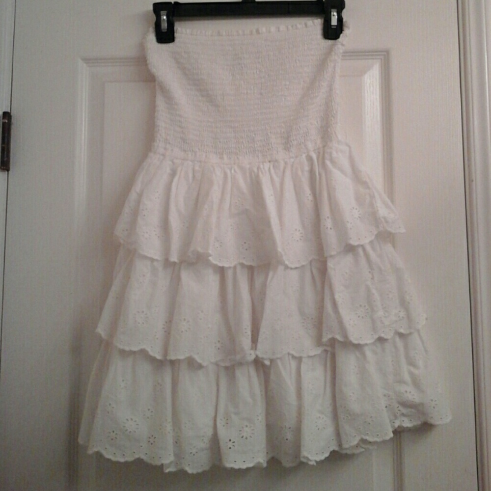 White Hollister dress