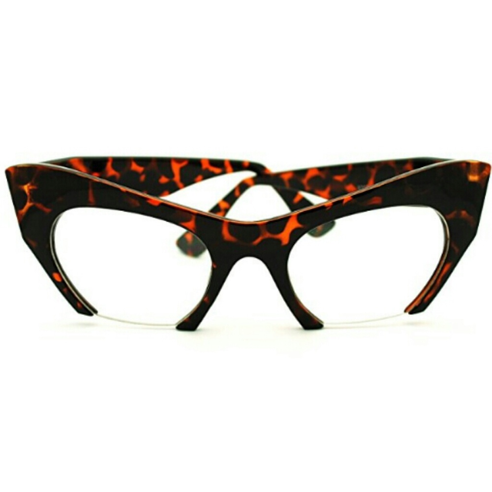 SALE🔥Tortise brown & black Pin Up Cat eye glasses