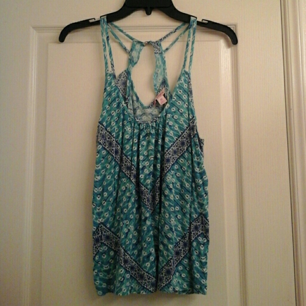 Blue Candie's tank top