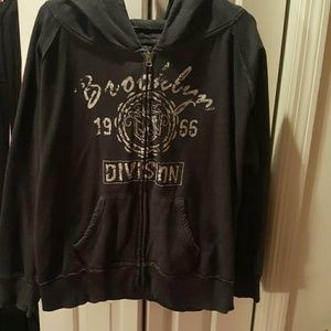 Brooklyn division zip up hoodie