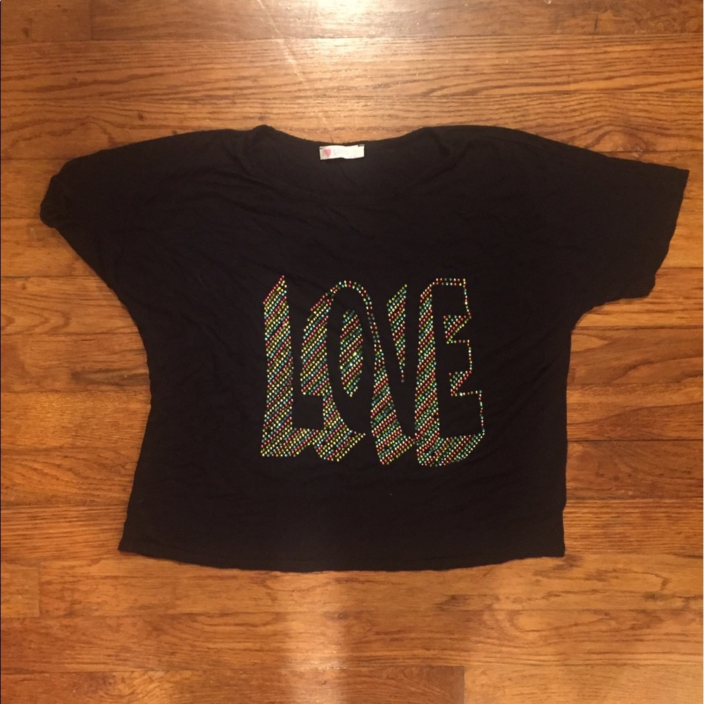 love crop top