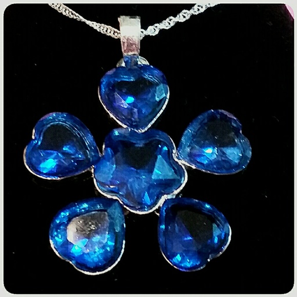 unbranded Jewelry - 3/$30 Sterling Silver .925 Blue Stone Pendant unbranded Jewelry - 3/$30 Sterling Silver .925 Blue Stone Pendant