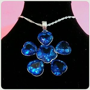 unbranded Jewelry - 3/$30 Sterling Silver .925 Blue Stone Pendant unbranded Jewelry - 3/$30 Sterling Silver .925 Blue Stone Pendant