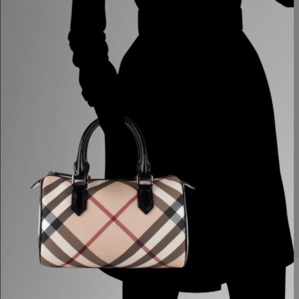 Supernova check bowling bag Burberry
