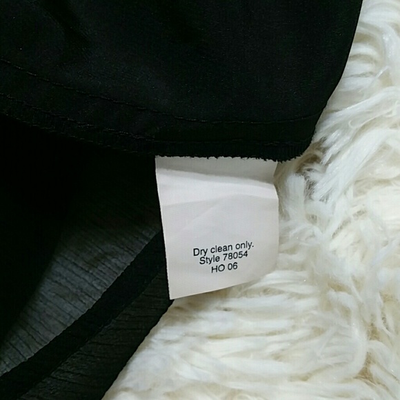 J.Crew black silk chiffon sophia dress - Picture 6 of 7