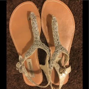 Steve Madden rhinestone sandals