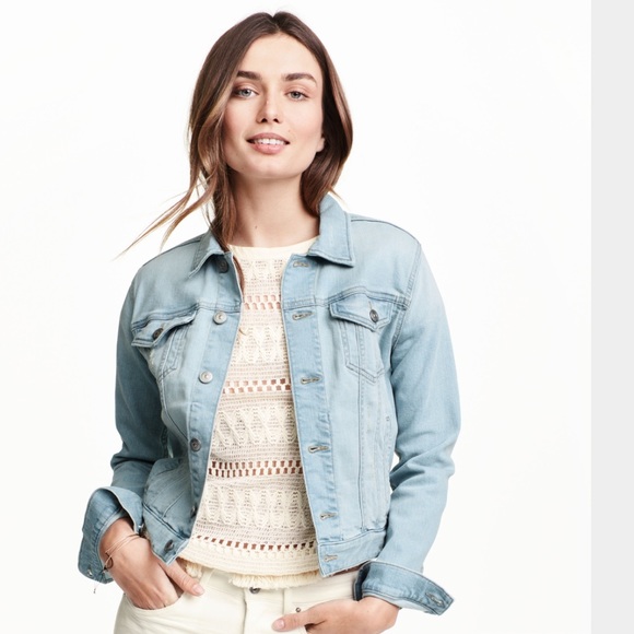 H&M Jackets & Blazers - h&m light Denim Jacket