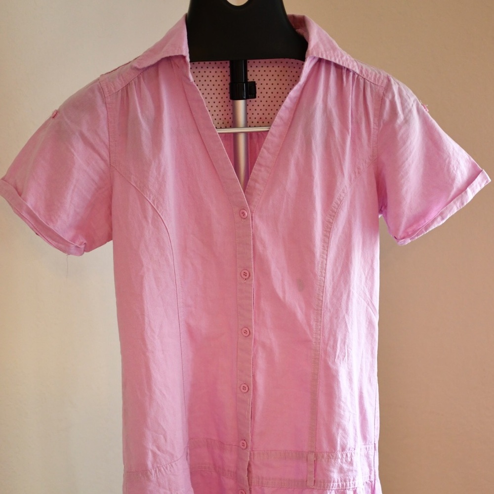Pre own excellent condition front button shirt