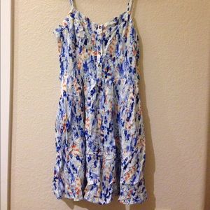 Express short floral dress