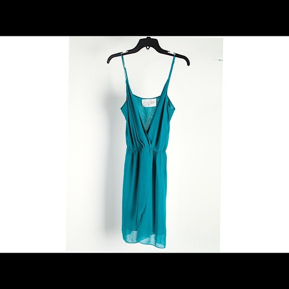 RORY BECA adjustable strap teal / turquoise dress - Picture 4 of 8