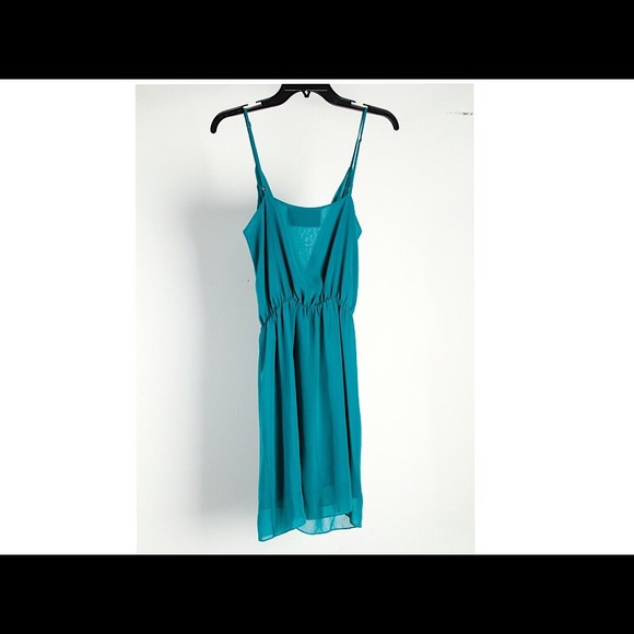 RORY BECA adjustable strap teal / turquoise dress - Picture 5 of 8