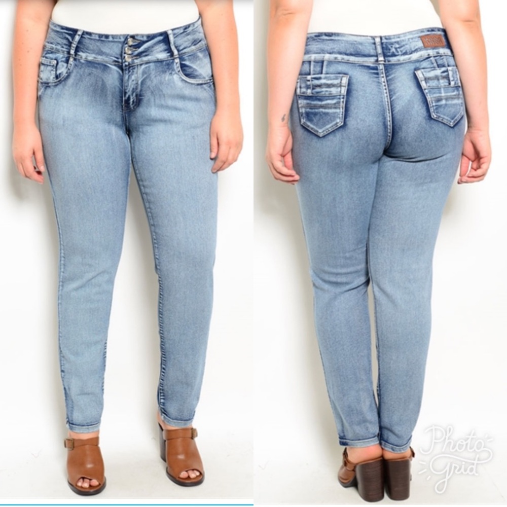 Plus size jeans