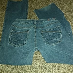 29x33 Women's silver jeans aiko