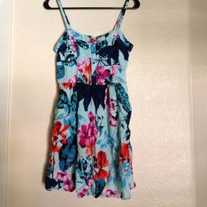 Express floral short dress