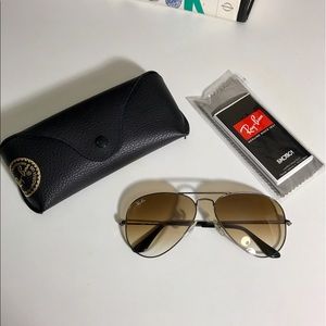 Gradient ray ban aviators