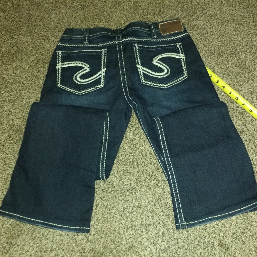 30x33 NWOT silver jeans Frances 18"