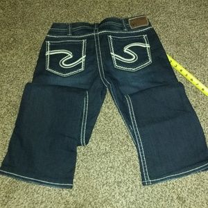 30x33 NWOT silver jeans Frances 18"