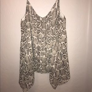 Snake Skin Pattern Blouse