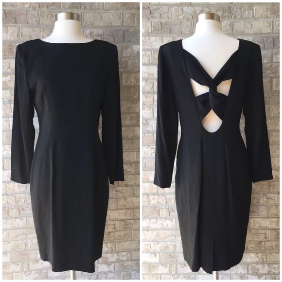 Talbots Dresses & Skirts - VTG Talbots Steven Stolman Classic Black Dress 8