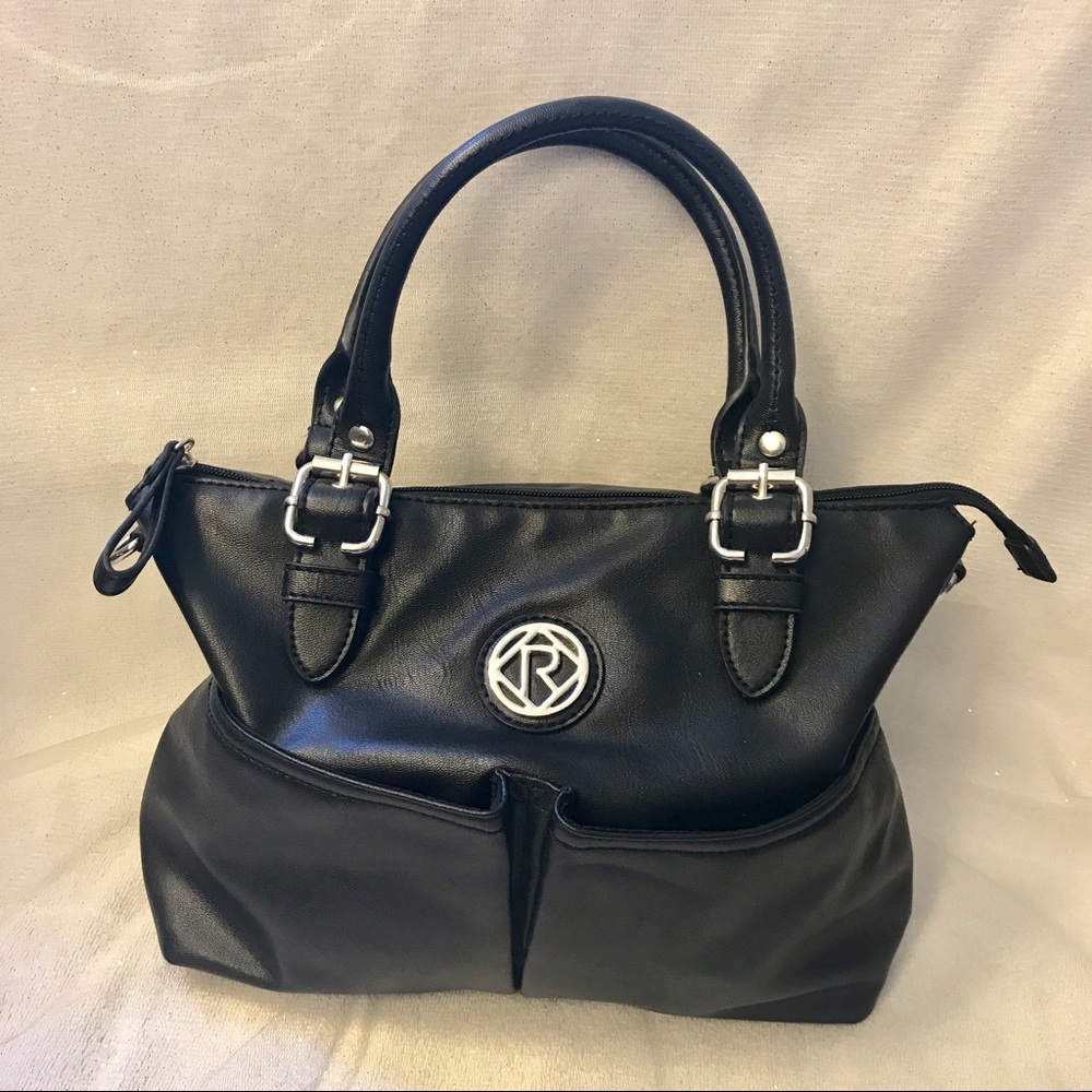 Relic brand handbag black purse satchel EUC