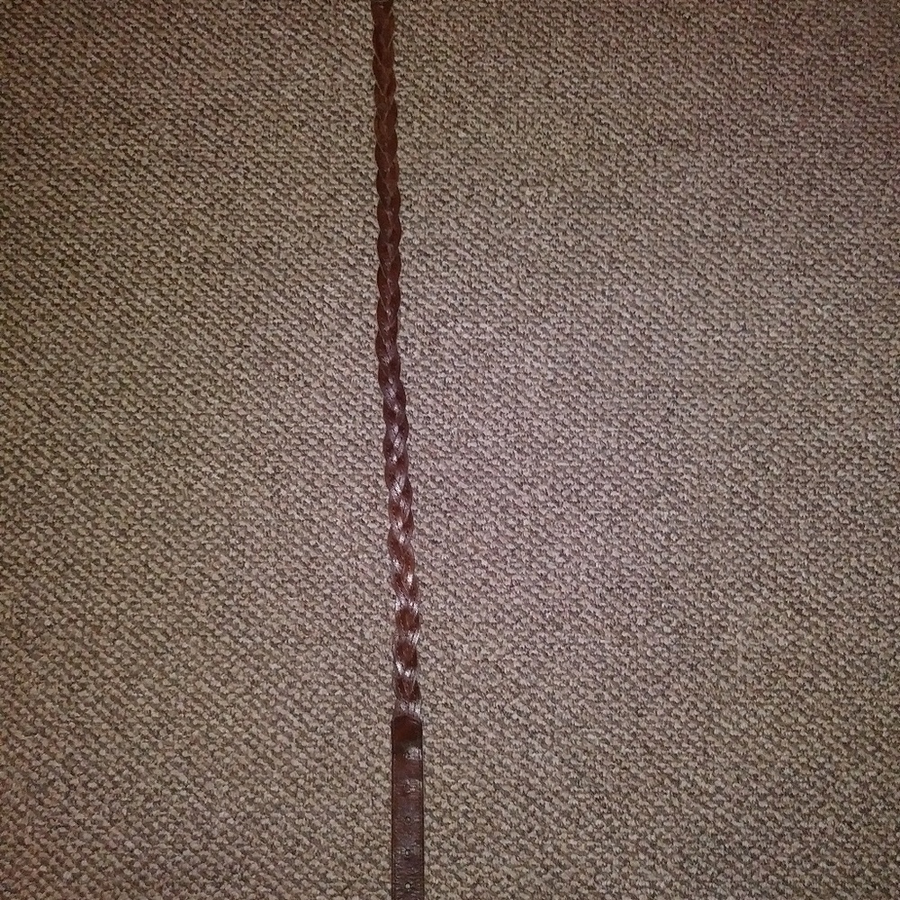 Kid's Abercrombie Brown braided belt.