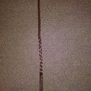 Kid's Abercrombie Brown braided belt.
