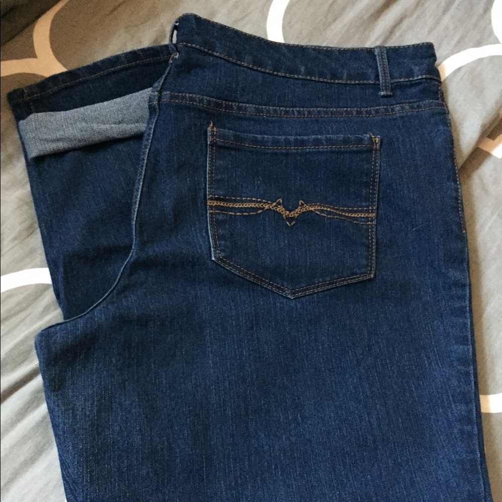 Faded glory skinny jeans dark wash