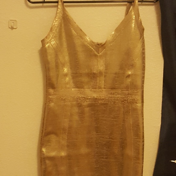 HERA  COLLECTION gold dress - Picture 4 of 4