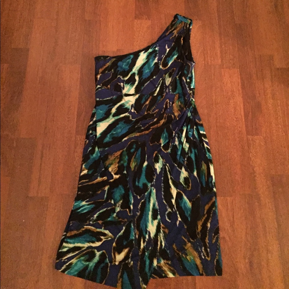 Abs Silver Label One shoulder Dress