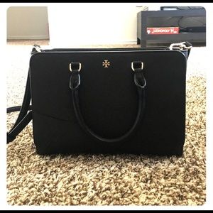 Tory Burch Robinson small zip tote