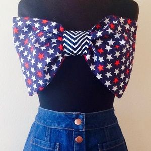 4th of July bandeau/ top