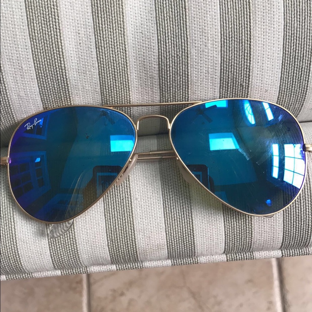Rayban sunglasses.