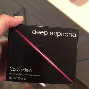 New Never Used Calvin Klein Deep Euphoria 1oz