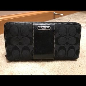 Coach Accordion Zip Wallet