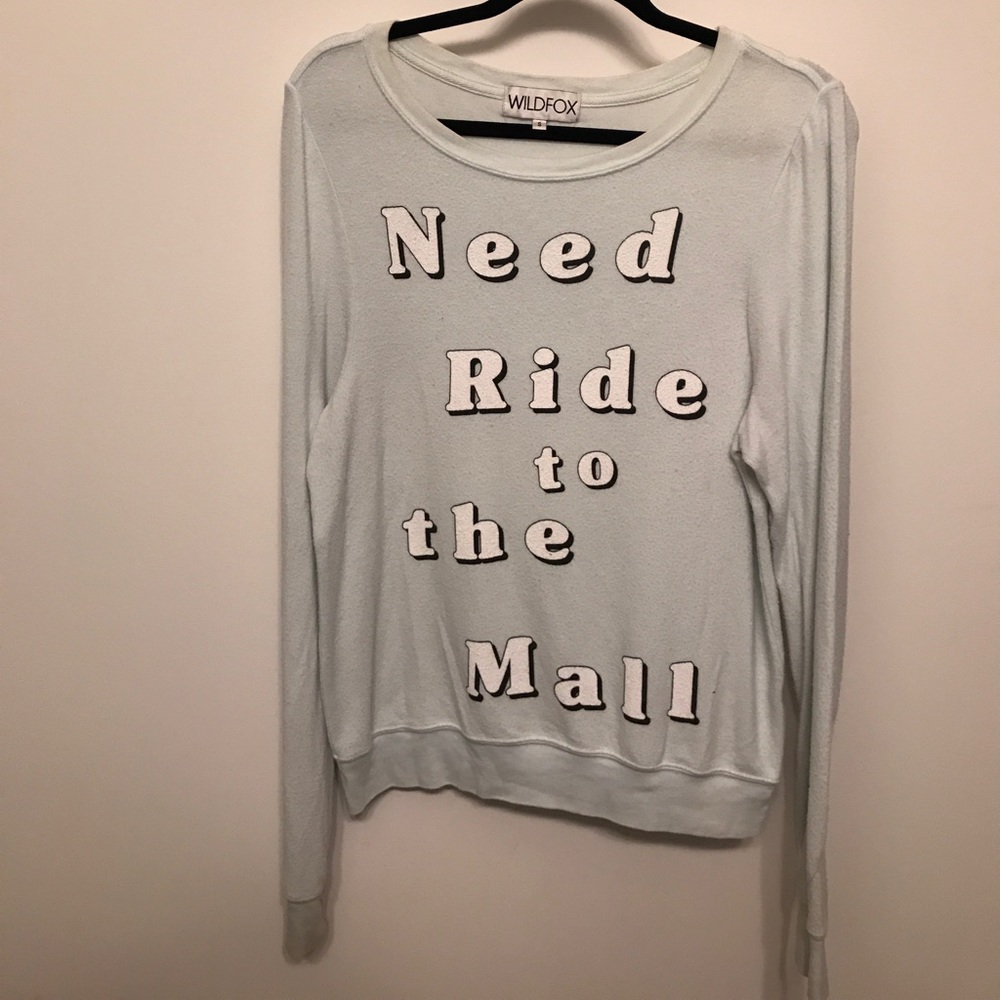Wildfox x Clueless Need Ride to the Mall Sweater