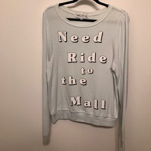 Wildfox x Clueless Need Ride to the Mall Sweater