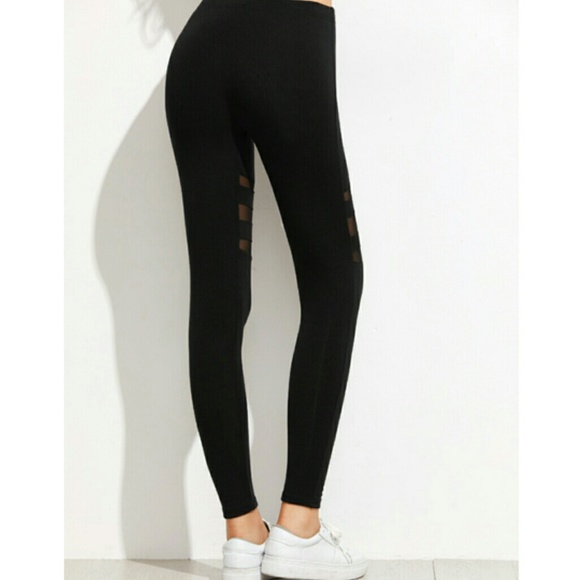 LAST PAIR!! 🌿MESH LEGGINGS!🌿🌿 - Picture 3 of 4