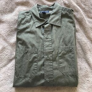 Men's long sleeved button up