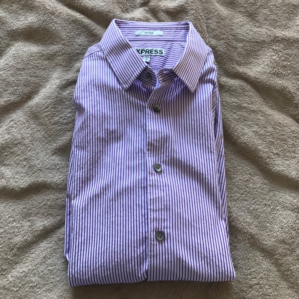 Men's long sleeved button down
