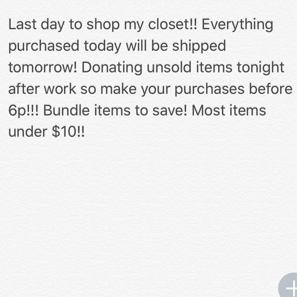 FINAL DAY!