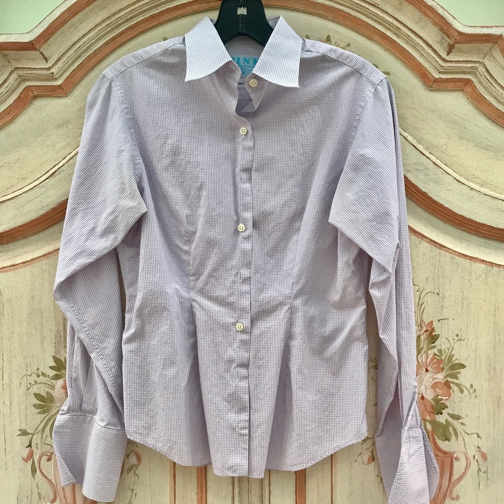 Thomas Pink Fitted Blouse