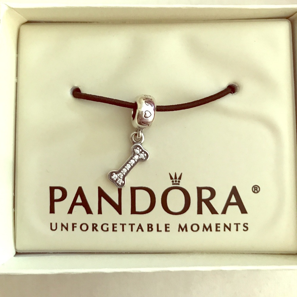 NEW Pandora 'I Love My Dog' Charm