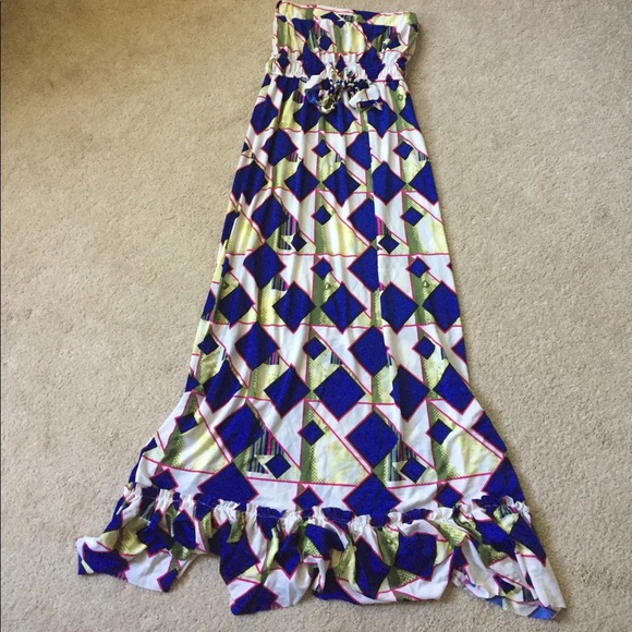 NWT Maxi Dress- Size OS - Picture 5 of 5