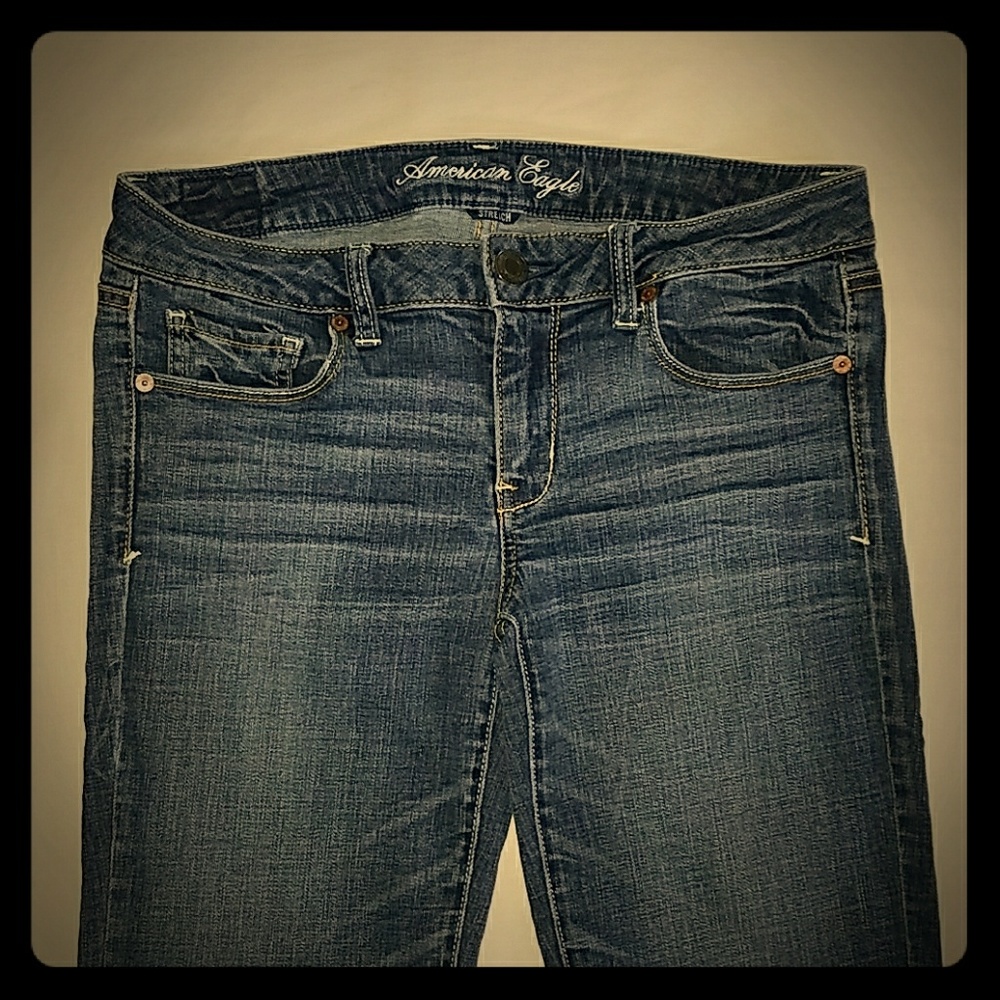 American Eagle 8 Long Skinny Jeans