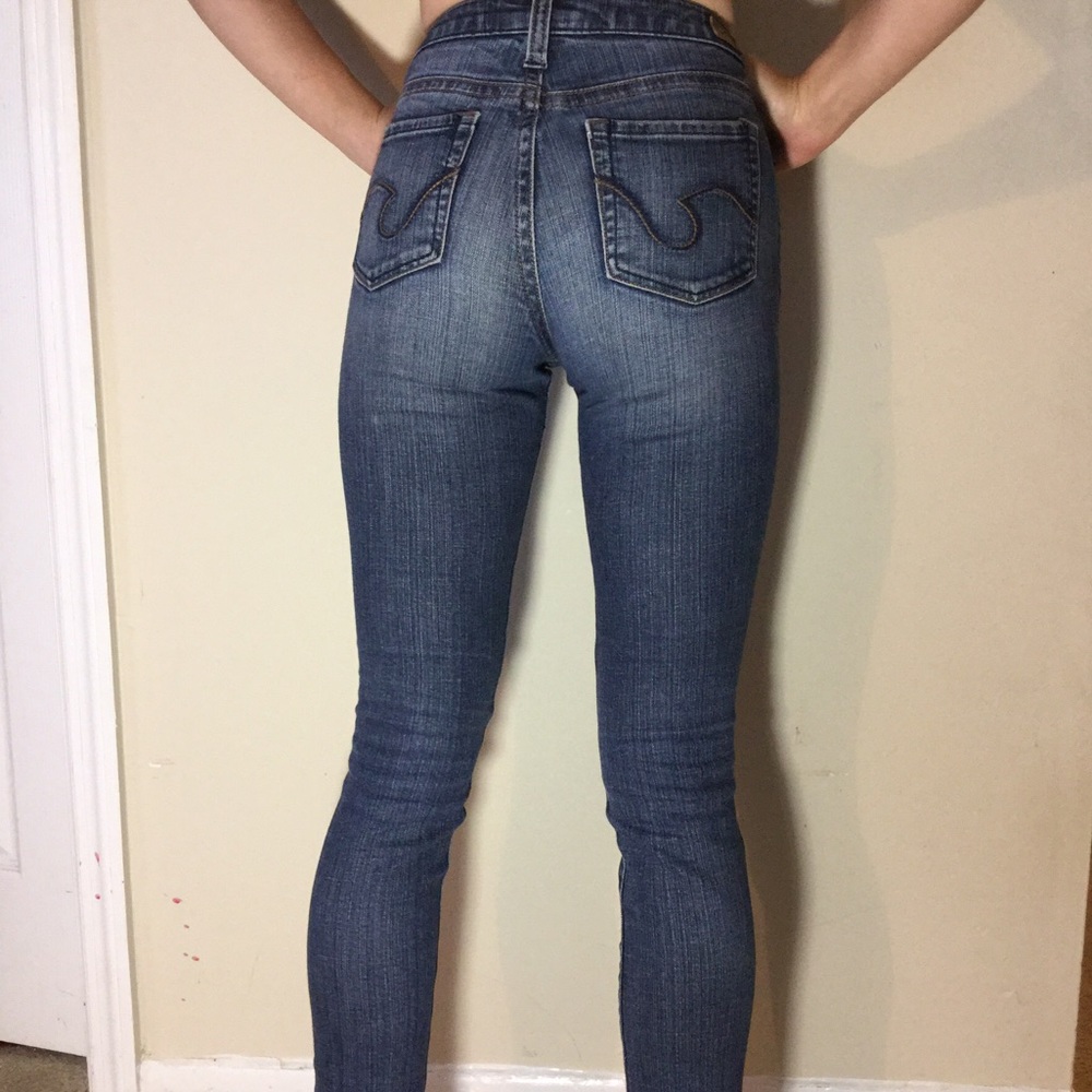 Skinny Jeans Faded
